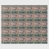 Tiger Glossy Wrapping Paper, 30" x 6' Geschenkpapier (Flach)