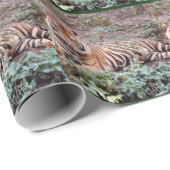 Tiger Glossy Wrapping Paper, 30" x 6' Geschenkpapier (Rolleneckpunkt)