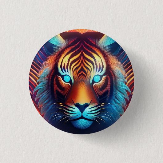 Tiger Glow! Button (Vorderseite)
