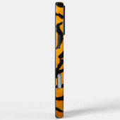 Tiger Glow Leder Case-Mate iPhone Hülle (Rückseite / Rechts)