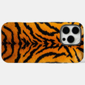 Tiger Glow Leder Case-Mate iPhone Hülle (Rückseite (Horizontal))