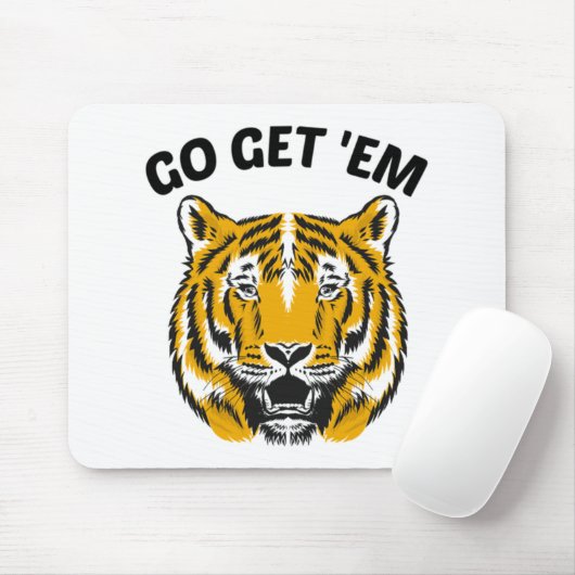TIGER GO GET 'EM MOUSEPAD (Mit Mouse)