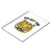 TIGER GO GET 'EM NOTIZBLOCK (Linke Seite)