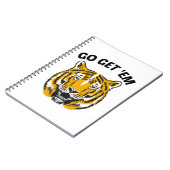 TIGER GO GET 'EM NOTIZBLOCK (Linke Seite)
