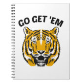 TIGER GO GET 'EM NOTIZBLOCK (Vorderseite)