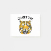 TIGER GO GET 'EM POST-IT KLEBEZETTEL (Vorderseite)