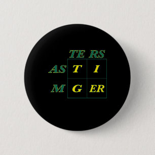 Tiger Goat Woods Masters Button