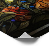 *~* TIGER Golden AP68 Fantasy Stainglas 5:4 Poster (Ecke)