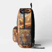 Tiger - Golden Tiger Greeting Bedruckter Rucksack (Rechts)