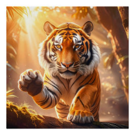 Tiger - Goldener Tiger Poster