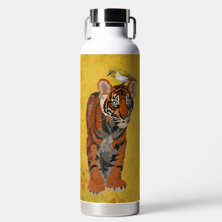 TIGER & GOLDENER VOGEL TRINKFLASCHE