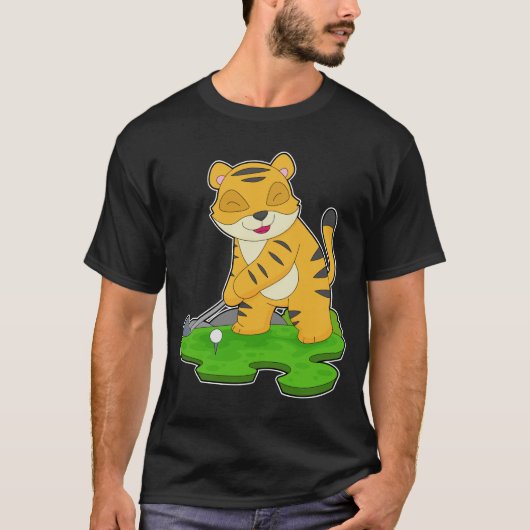 Tiger Golf Club T-Shirt (Vorderseite)