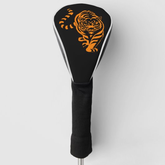Tiger Golf Headcover (Vorderseite)