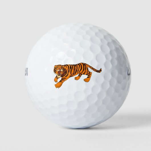 Tiger Golfball (Vorderseite)