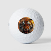Tiger Golfball (Vorderseite)