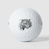 Tiger Golfball (Vorderseite)