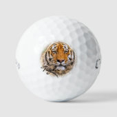 Tiger Golfball (Vorderseite)