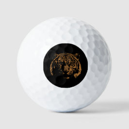 Tiger  golfball