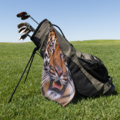 Tiger Golfhandtuch (Gras)
