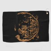 Tiger  golfhandtuch (Horizontal)