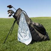 Tiger Golfhandtuch (Gras)