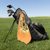 Tiger Golfhandtuch (Gras)