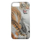 Tiger-Grafik Case-Mate iPhone Hülle (Rückseite)
