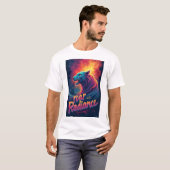 Tiger Graphic "Roar in Radiance" T-Shirt (Vorne ganz)