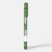 Tiger Green Pattern Personalisierter Name Case-Mate iPhone Hülle (Rückseite / Rechts)