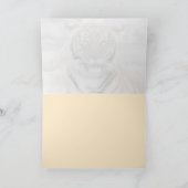 Tiger Greeting Card Karte (Innenseite)