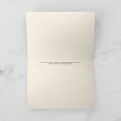 Tiger Greeting Card Karte (Innenseite)