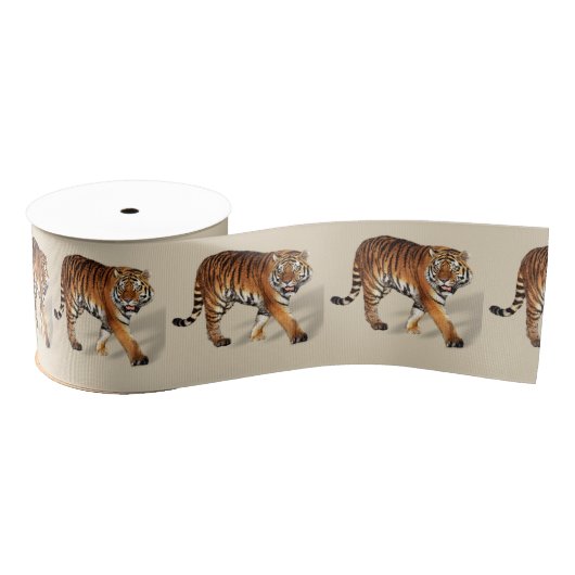 Tiger Grosgrain Ribbon Ripsband (Spule)