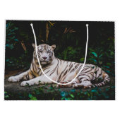 Tiger Große Geschenktüte (Rückseite)