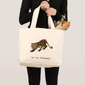 Tiger - große Tasche (Vorderseite (Produkt))