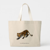 Tiger - große Tasche (Rückseite)