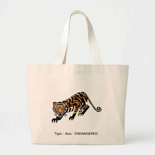 Tiger - große Tasche (Vorne)
