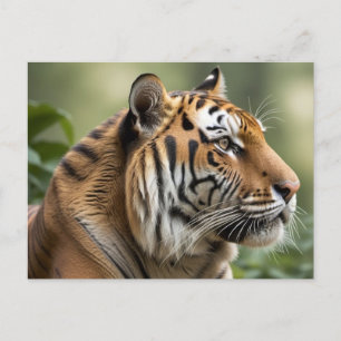 Tiger Großkatze Natur Wildtiere Bild Postkarte