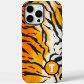 Tiger Guard Leder Case-Mate iPhone Hülle (Rückseite)