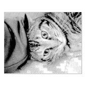 Tiger Gummistempel (Prägung)