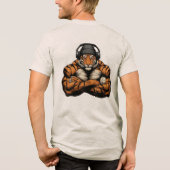 Tiger Gym Tri-Blend Shirt (Rückseite)