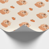 Tiger Halloween Geschenkpapier (Ecke)