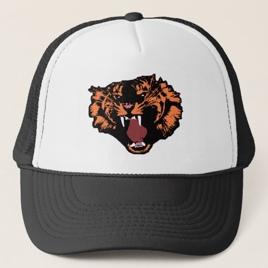 Tiger Hat Truckerkappe (Vorderseite)