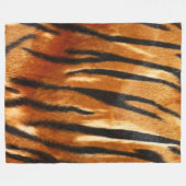 TIGER-HAUT-FLEECE-DECKE FLEECEDECKE (Vorderseite (Horizontal))