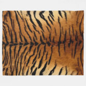 TIGER HAUT FLEECEDECKE (Vorderseite (Horizontal))