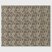 Tiger Haut Nahtlose Textur Geschenkpapier (Flach)