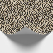 Tiger Haut Nahtlose Textur Geschenkpapier (Ecke)