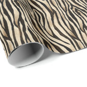 Tiger Haut Nahtlose Textur Geschenkpapier (Rolleneckpunkt)