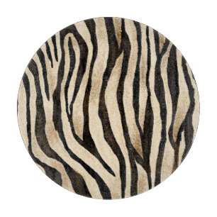 Tiger Haut Nahtlose Textur Schneidebrett