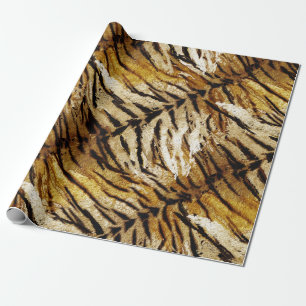 Tiger-Haut, stylisch, Tiger, gestreift, Tierdruck, Geschenkpapier