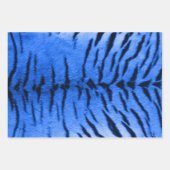 Tiger Hautdruck in drei Farben Geschenkpapier Set (Vorderseite 2)